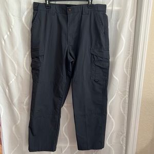 Tru-Spec Mens Dark Gray Tactical/Work Cargo Pants, Size 40